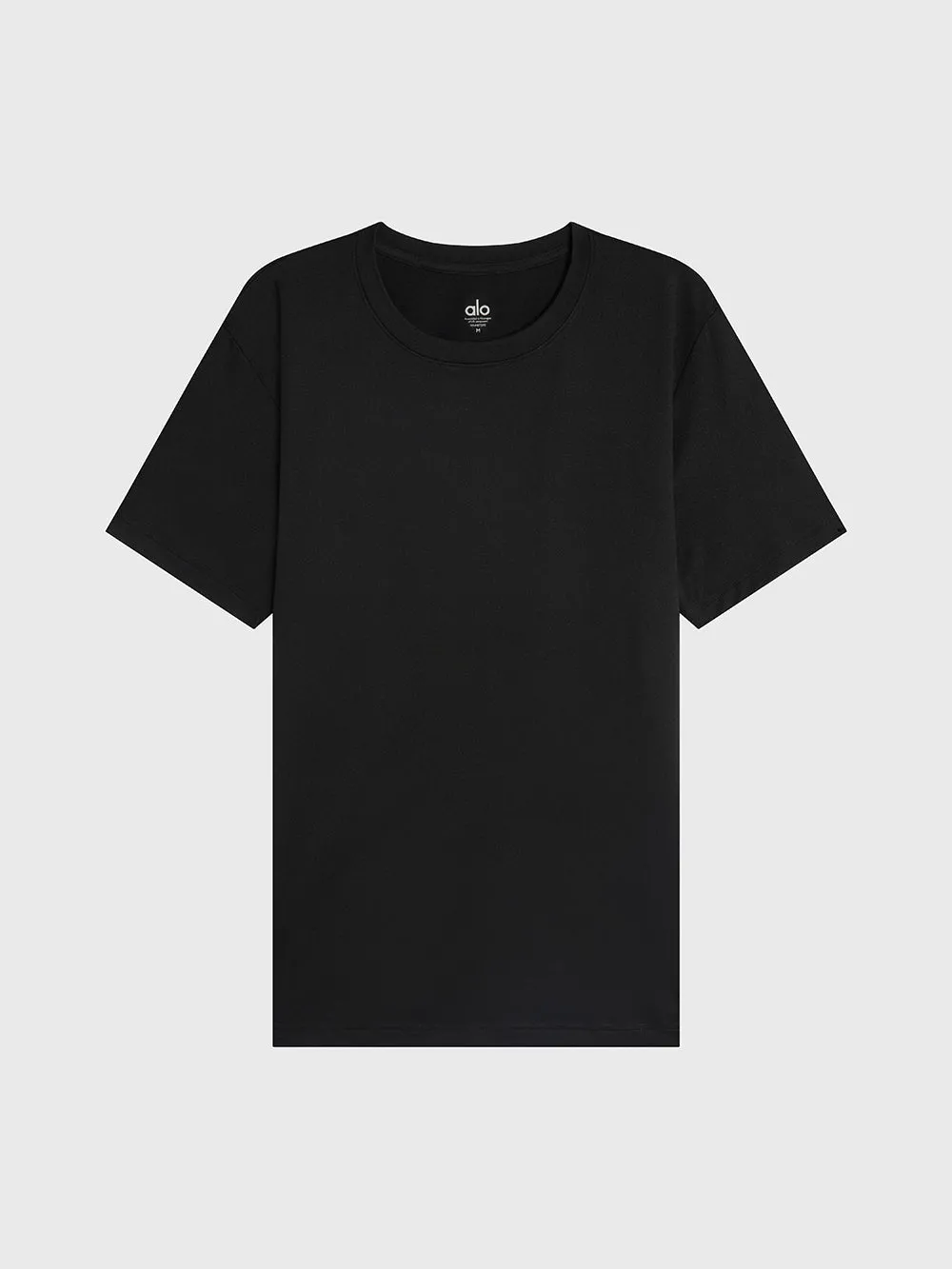 ALO BLK CONQUER REFORM CREWNECK SS