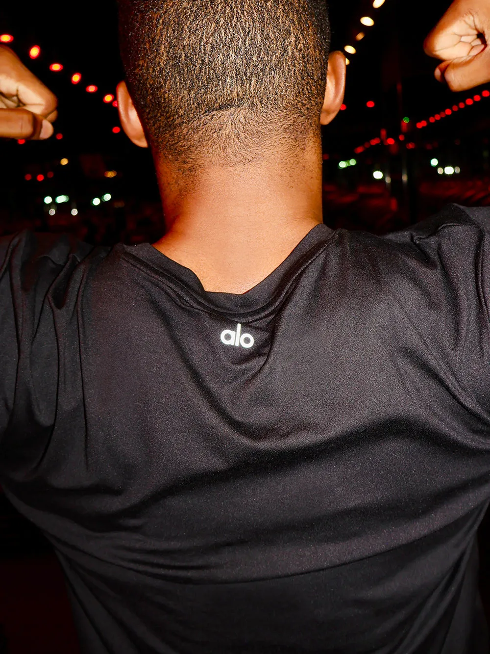 ALO BLK CONQUER REFORM CREWNECK SS