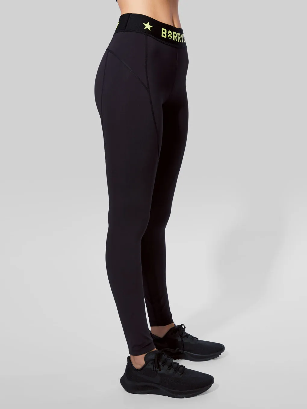 BARRY'S BLACK/ADRENALINE LOGO TIGHT
