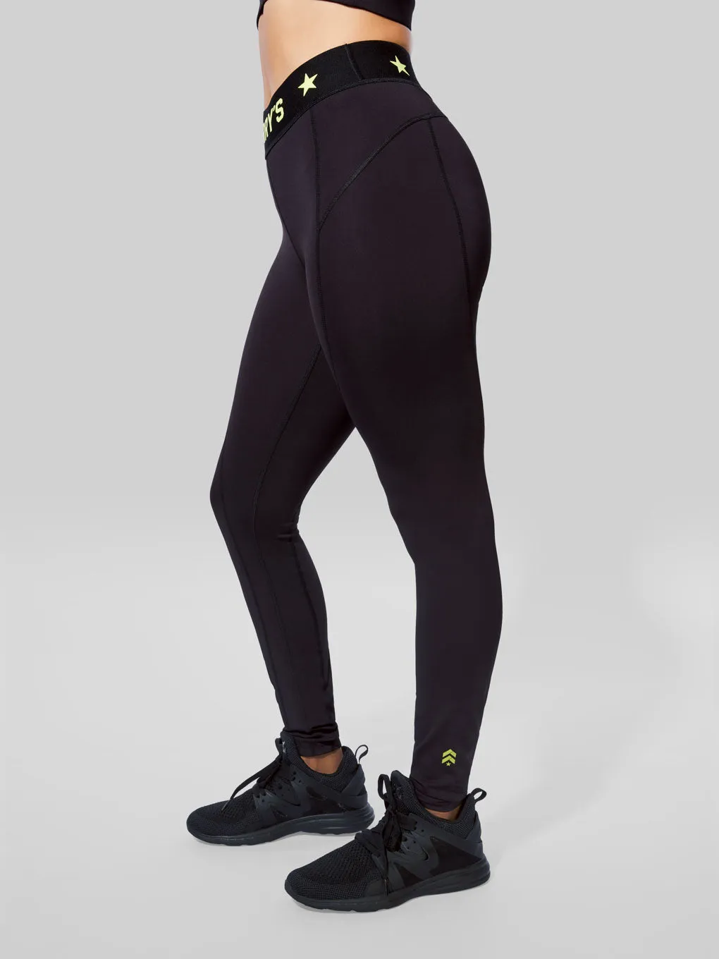 BARRY'S BLACK/ADRENALINE LOGO TIGHT