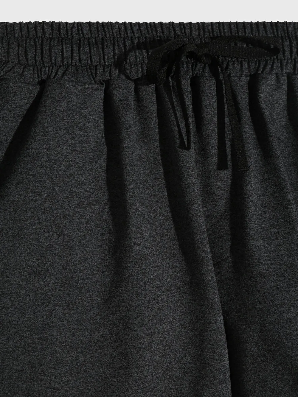 BARRY'S HEATHER BLACK STRIDE 6" SHORT