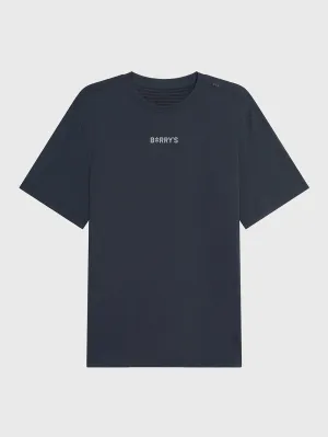 LULULEMON BLACK NIGHT LICENSE TO TRAIN RELAXED SHORT SLEEVE