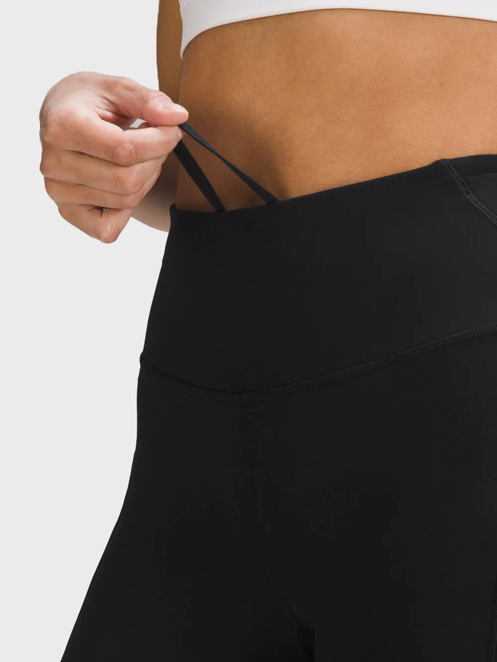 LULULEMON BLK FAST AND FREE HR 23