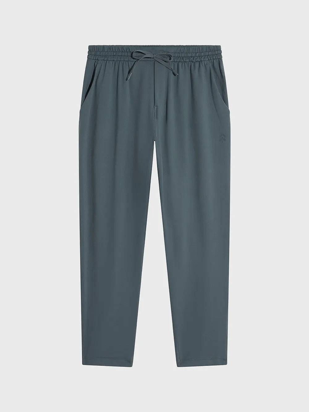 LULULEMON OIL GREY SOFT JERSEY TAPERED PANT