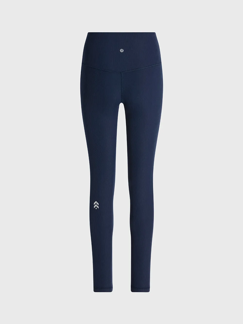 LULULEMON TRUE NAVY ALIGN RIBBED HR PANT 25"