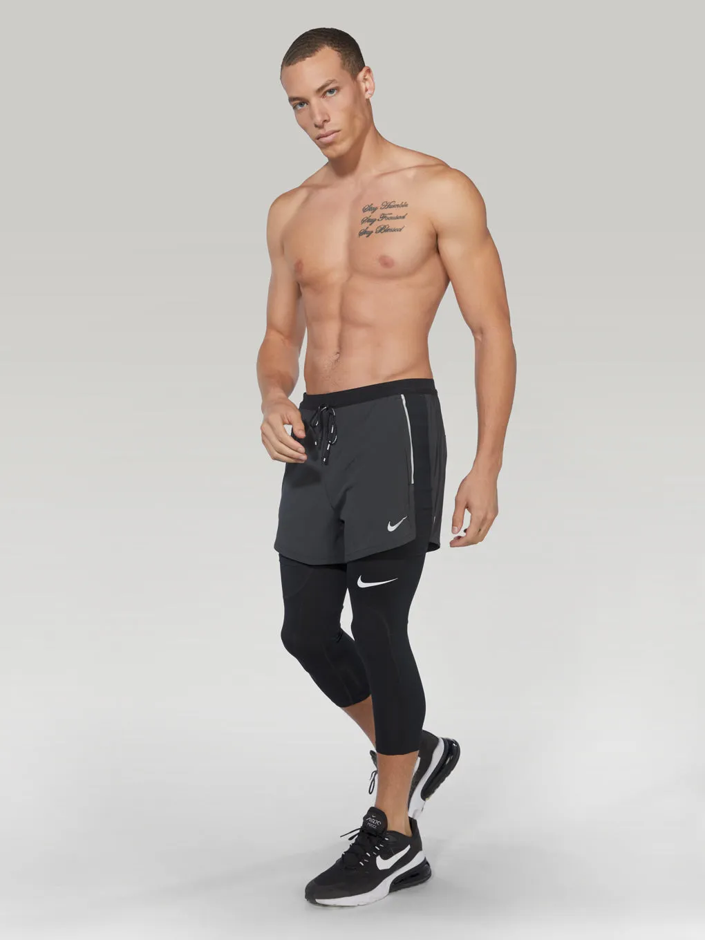 NIKE PRO TIGHTS BLACK/ANTHRACITE CORE