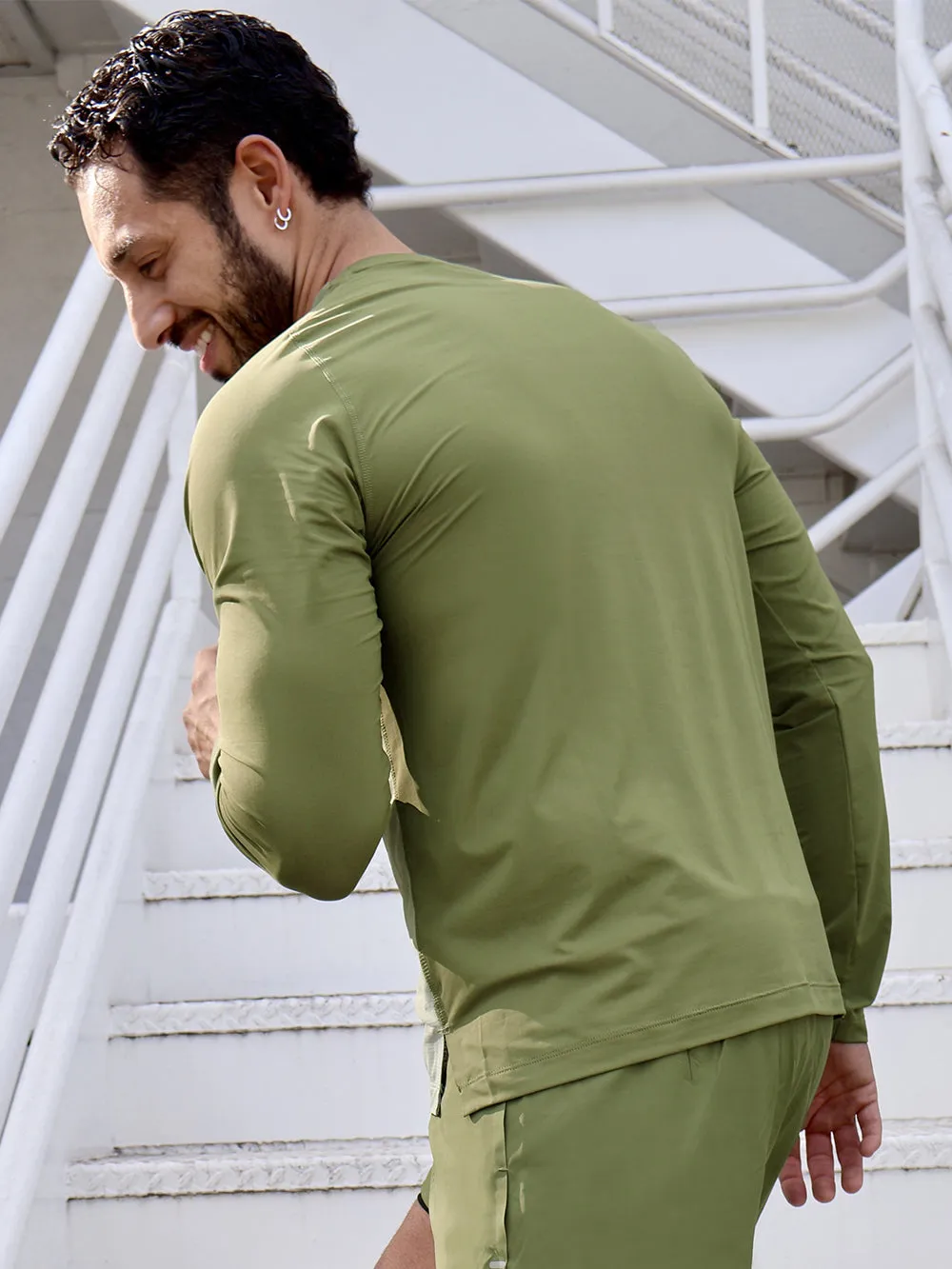 RHONE OLIVINE EXTRA LONG SLEEVE