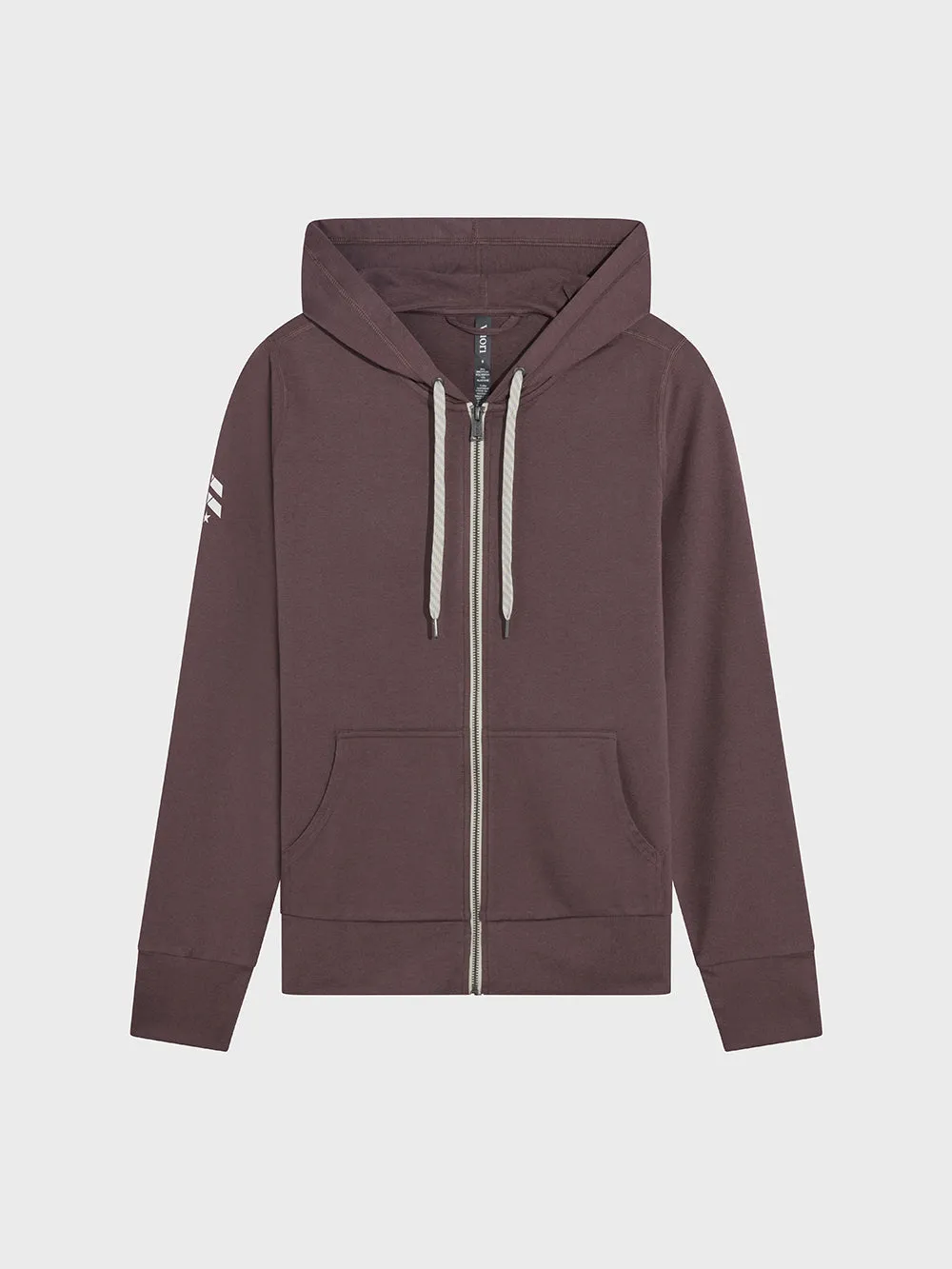 VUORI ELDERBERRY HEATHER HALO PERFORMANCE HOODIE