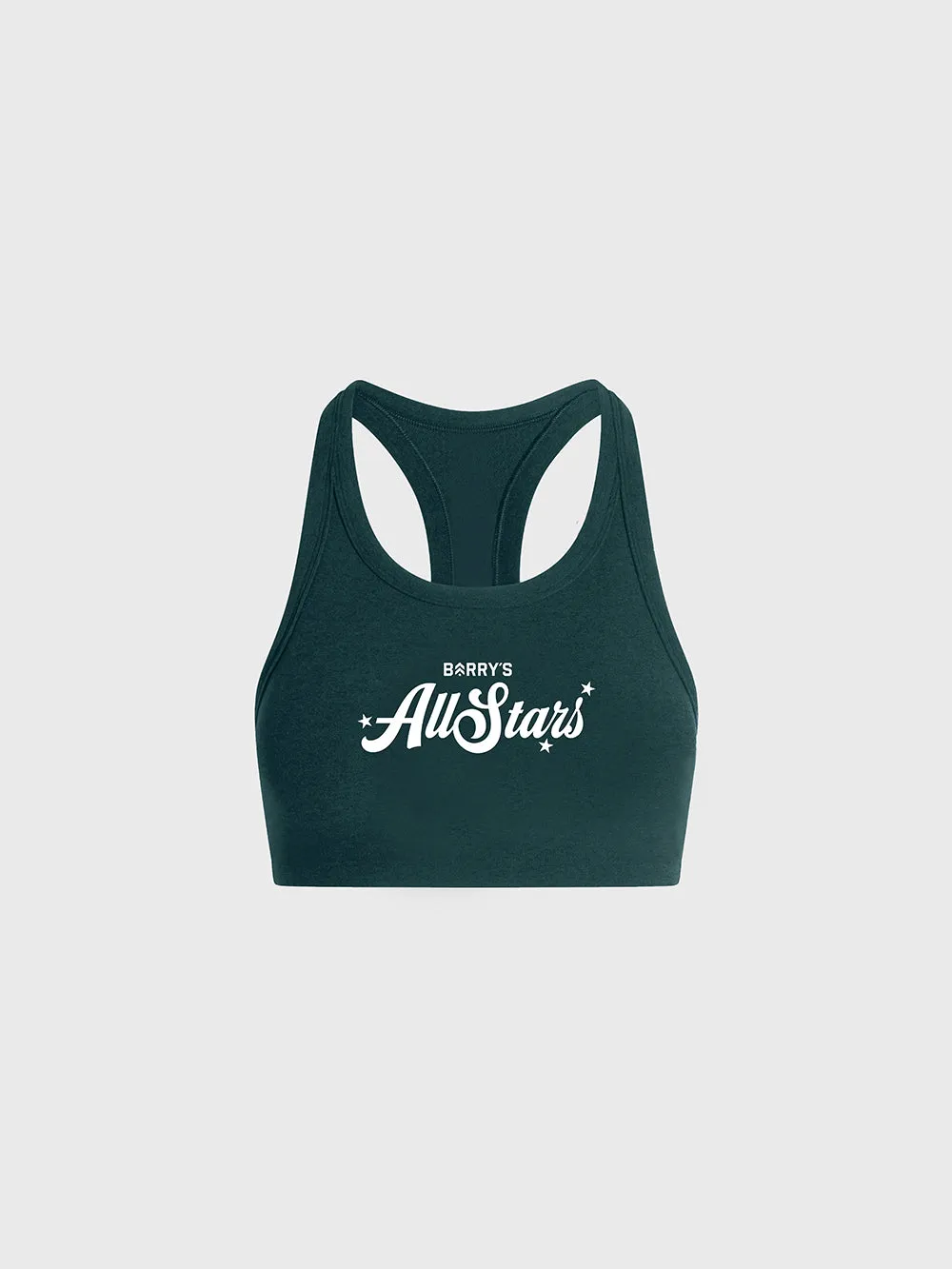 VUORI MOSS HEATHER ELEVATION RACER BRA